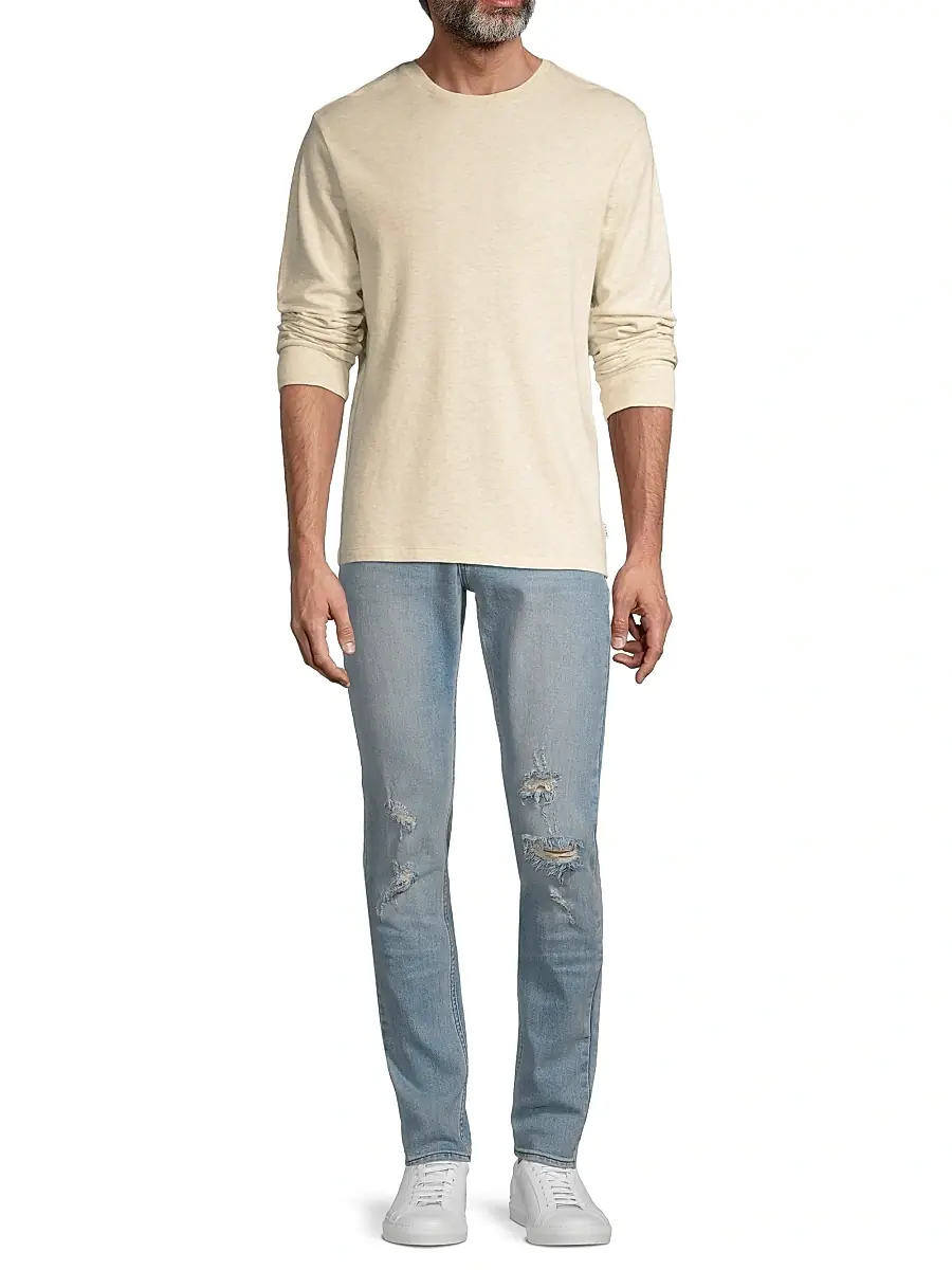 Frame Men's Duo Fold Crewneck Sweatshirt | Thumbnail 2 Frame Men's Duo Fold Crewneck Sweatshirt | Thumbnail 2