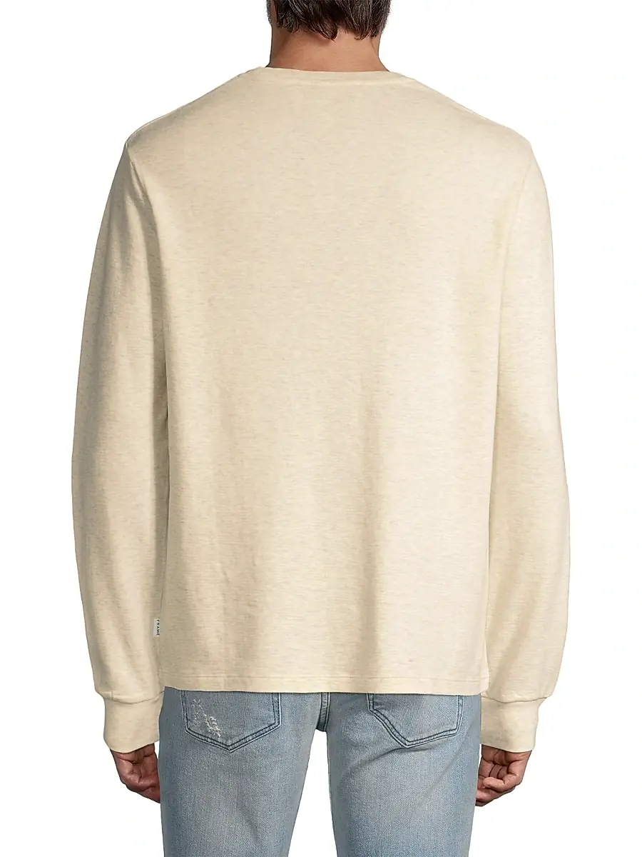 Frame Men's Duo Fold Crewneck Sweatshirt | Thumbnail 5 Frame Men's Duo Fold Crewneck Sweatshirt | Thumbnail 5