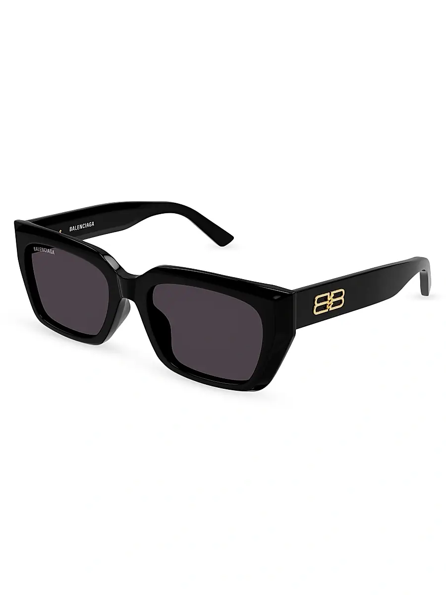 Balenciaga Men's 54MM Rive Gauche Rectangular Sunglasses | Thumbnail 2 Balenciaga Men's 54MM Rive Gauche Rectangular Sunglasses | Thumbnail 2