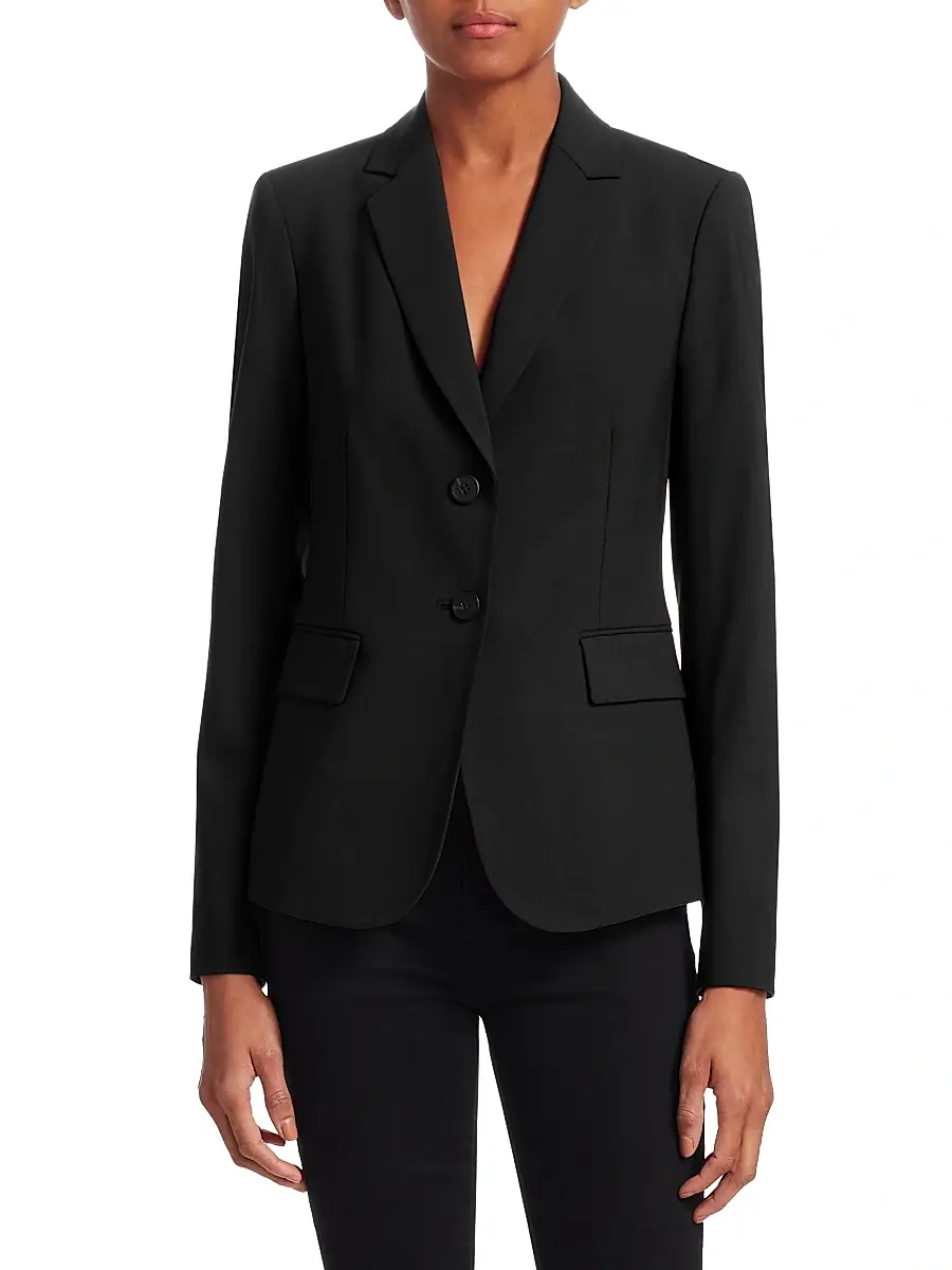Theory Women's Carissa Wool Blazer | Thumbnail 3