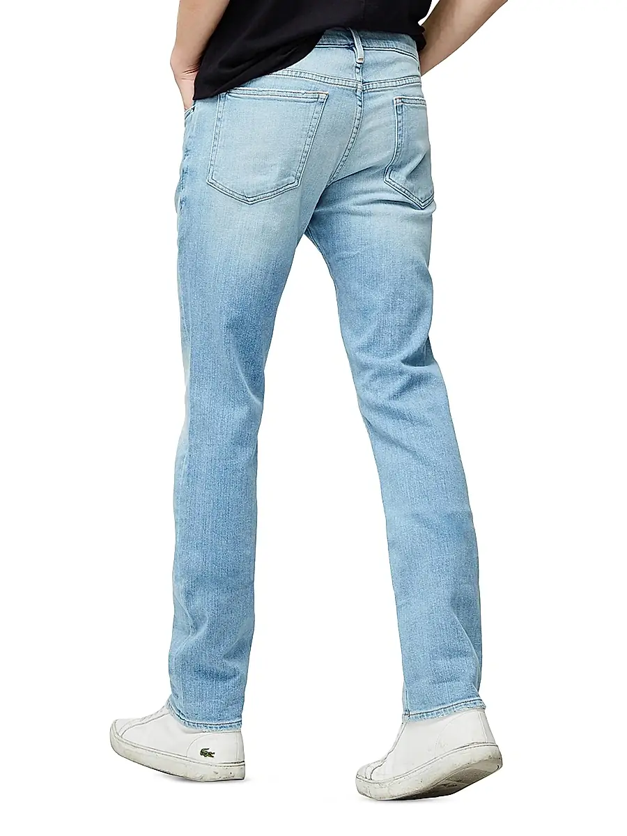 Frame L'Homme Cotton-Blend Slim-Fit Jeans | Thumbnail 5 Frame L'Homme Cotton-Blend Slim-Fit Jeans | Thumbnail 5