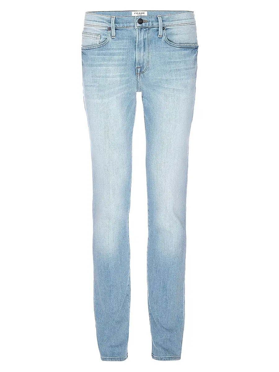 Frame L'Homme Cotton-Blend Slim-Fit Jeans