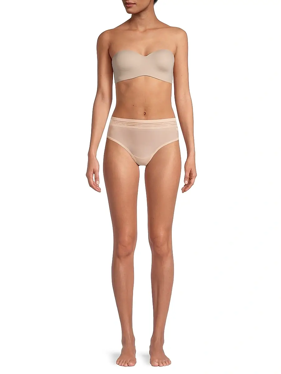 Le Mystere Women's Smooth Shape Wireless Strapless Bra | Thumbnail 2 Le Mystere Women's Smooth Shape Wireless Strapless Bra | Thumbnail 2