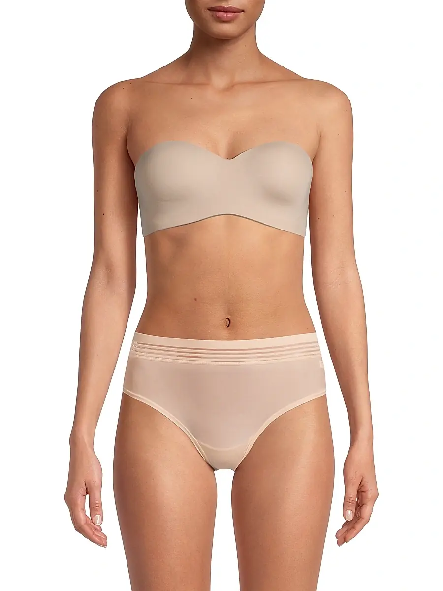 Le Mystere Women's Smooth Shape Wireless Strapless Bra | Thumbnail 3 Le Mystere Women's Smooth Shape Wireless Strapless Bra | Thumbnail 3