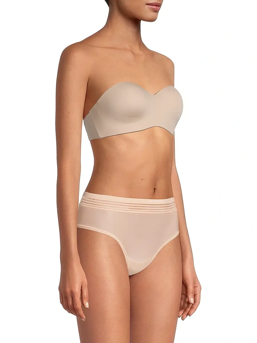 Le Mystere Women's Smooth Shape Wireless Strapless Bra | Thumbnail 4 Le Mystere Women's Smooth Shape Wireless Strapless Bra | Thumbnail 4