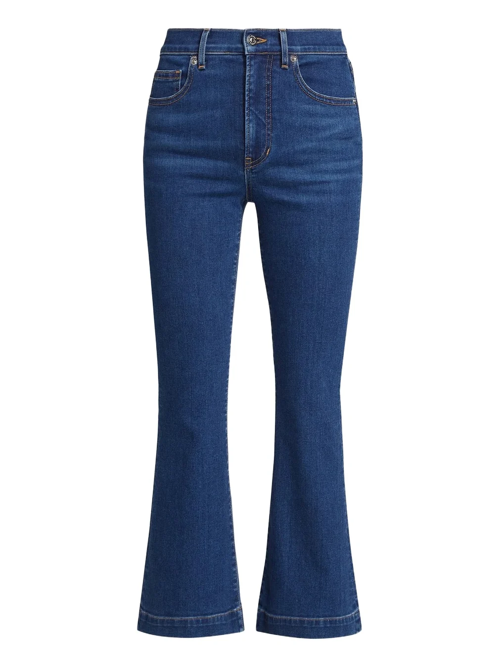 Women's Carson High-Rise Crop Flare Jeans Women's Carson High-Rise Crop Flare Jeans