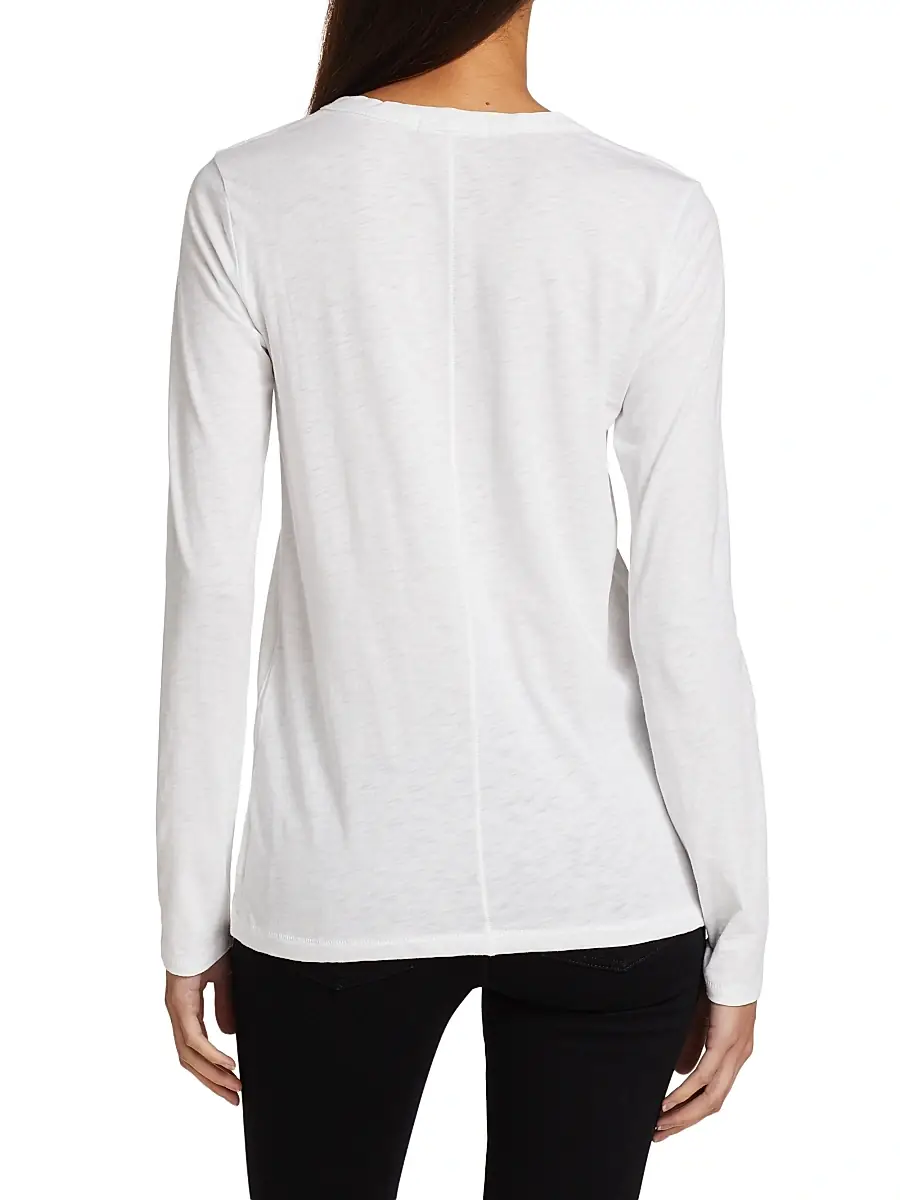 rag & bone Women's Slubbed Long-Sleeve Top | Thumbnail 5 rag & bone Women's Slubbed Long-Sleeve Top | Thumbnail 5