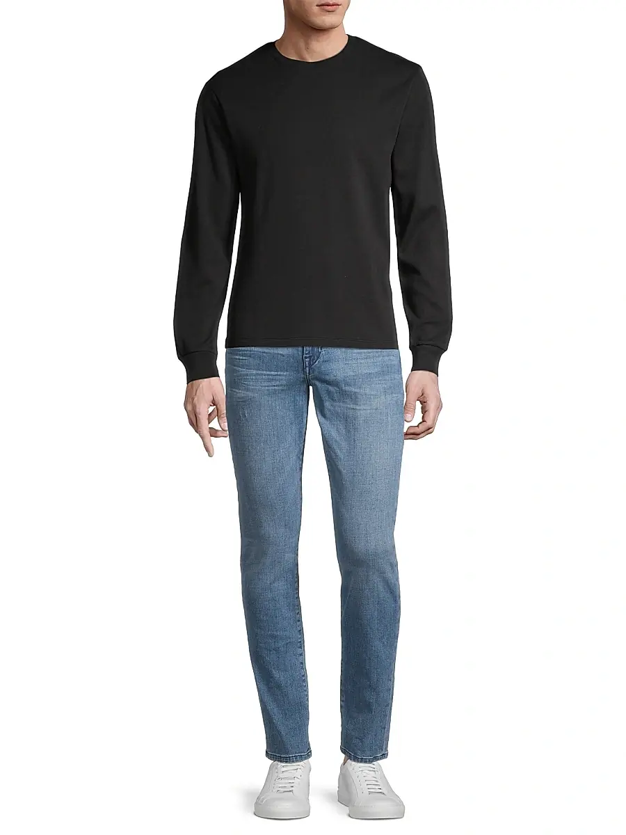 Frame Men's Duo Fold Crewneck Sweatshirt | Thumbnail 2 Frame Men's Duo Fold Crewneck Sweatshirt | Thumbnail 2