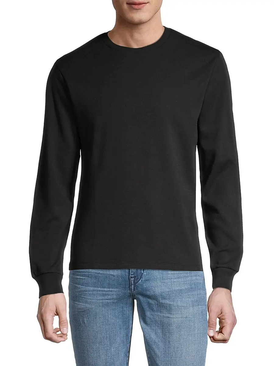 Frame Men's Duo Fold Crewneck Sweatshirt | Thumbnail 3 Frame Men's Duo Fold Crewneck Sweatshirt | Thumbnail 3