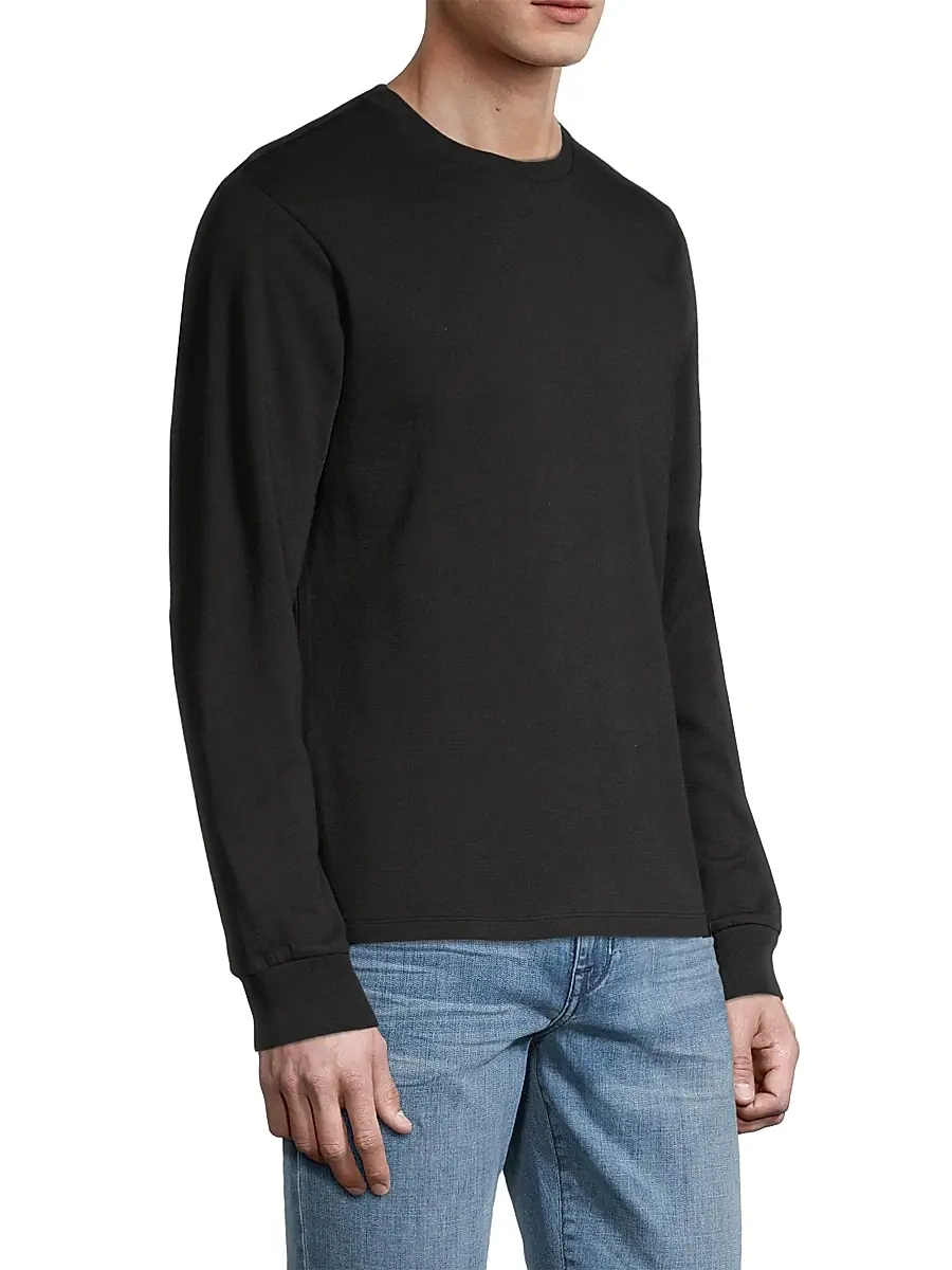 Frame Men's Duo Fold Crewneck Sweatshirt | Thumbnail 4 Frame Men's Duo Fold Crewneck Sweatshirt | Thumbnail 4