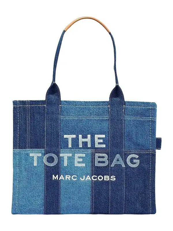Women's The Denim Large Tote Bag Women's The Denim Large Tote Bag