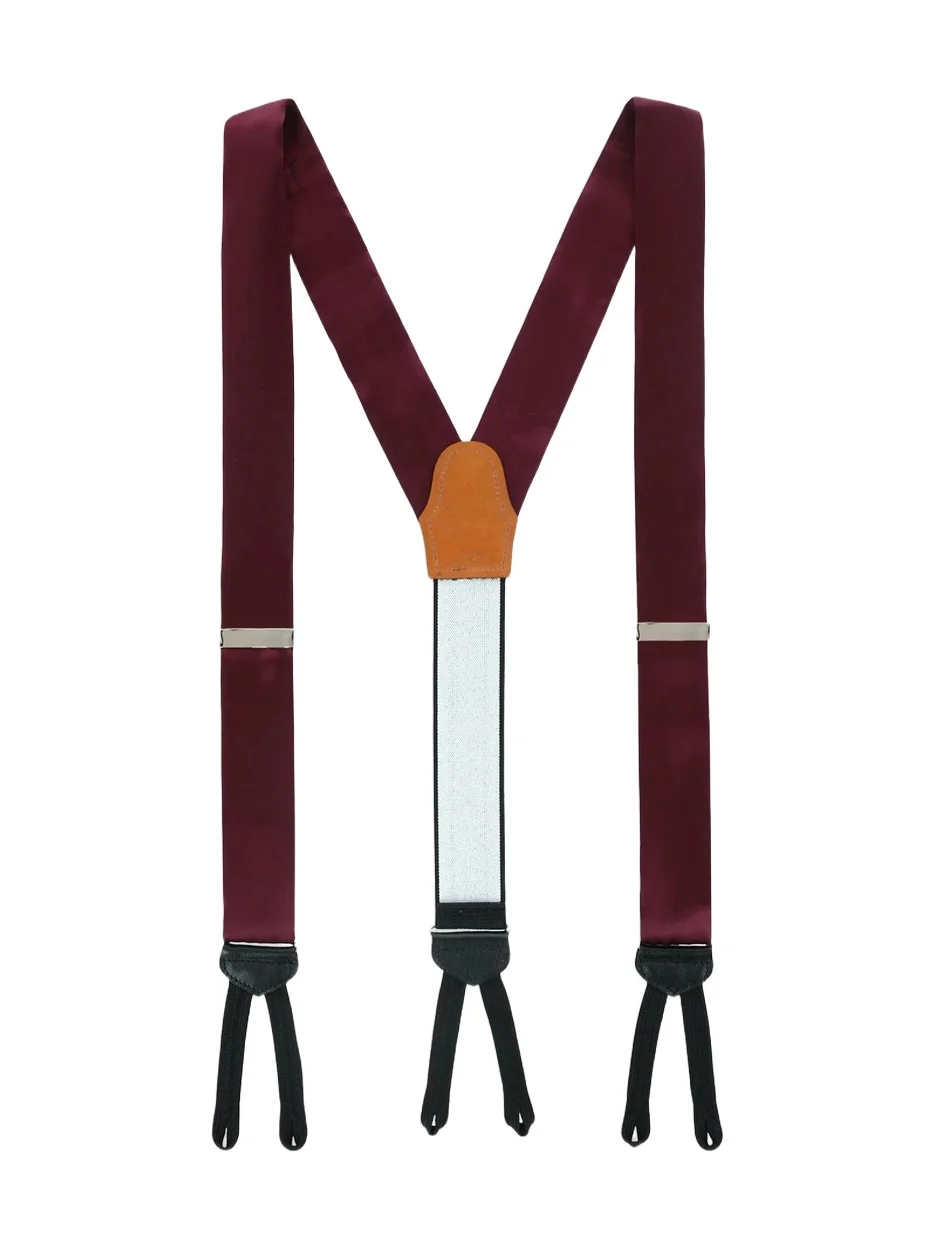 Trafalgar Men Sutton Silk Suspenders