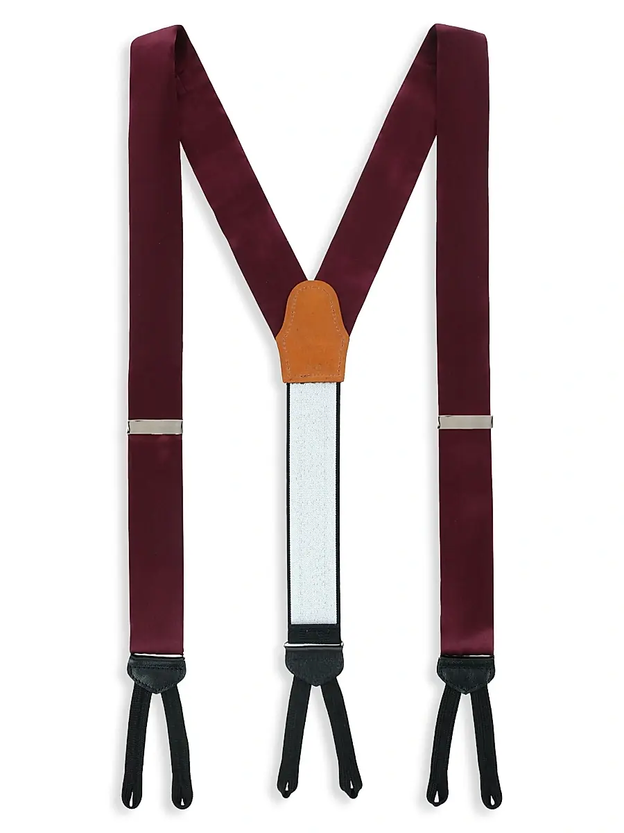 Trafalgar Men Sutton Silk Suspenders