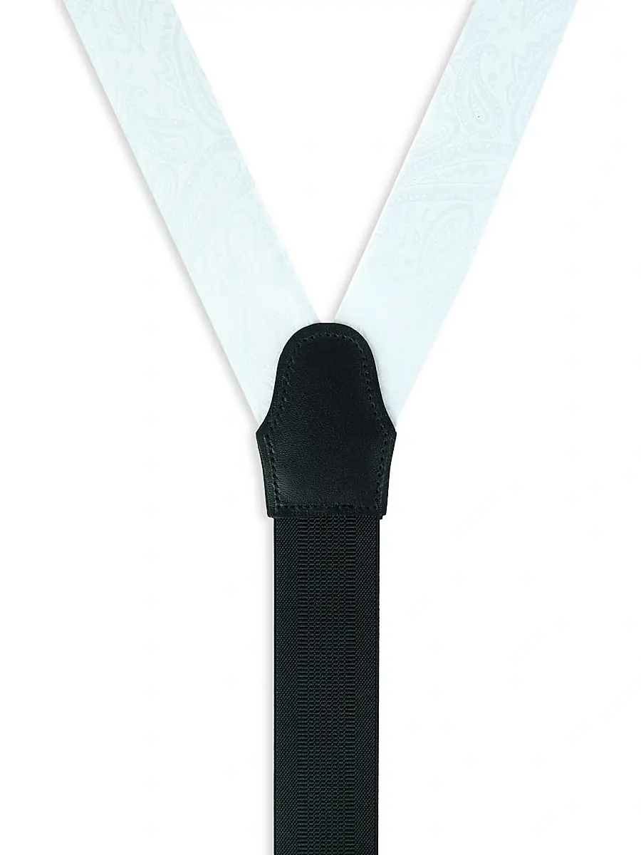 Trafalgar Men Banbury Paisley Silk Suspenders | Thumbnail 2 Trafalgar Men Banbury Paisley Silk Suspenders | Thumbnail 2
