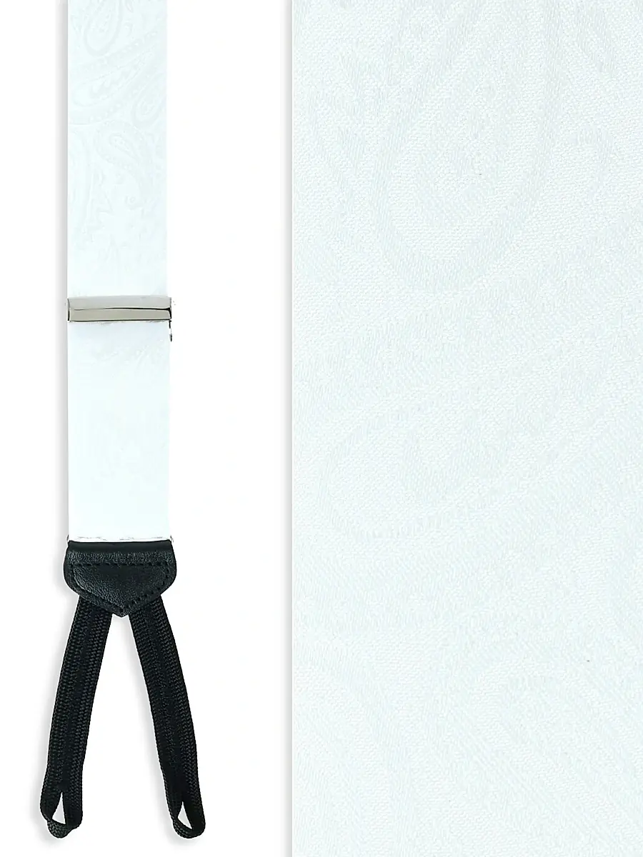 Trafalgar Men Banbury Paisley Silk Suspenders | Thumbnail 3 Trafalgar Men Banbury Paisley Silk Suspenders | Thumbnail 3
