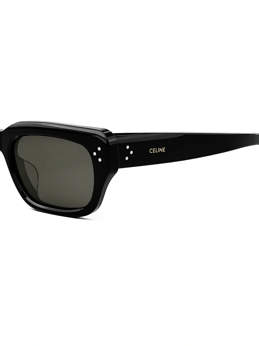CELINE Women's Bold 54MM Rectangular Sunglasses - Black | Thumbnail 3 CELINE Women's Bold 54MM Rectangular Sunglasses - Black | Thumbnail 3