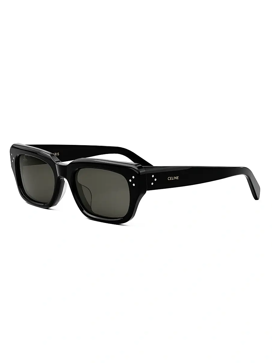CELINE Women's Bold 54MM Rectangular Sunglasses - Black | Image 1 CELINE Women's Bold 54MM Rectangular Sunglasses - Black | Image 1