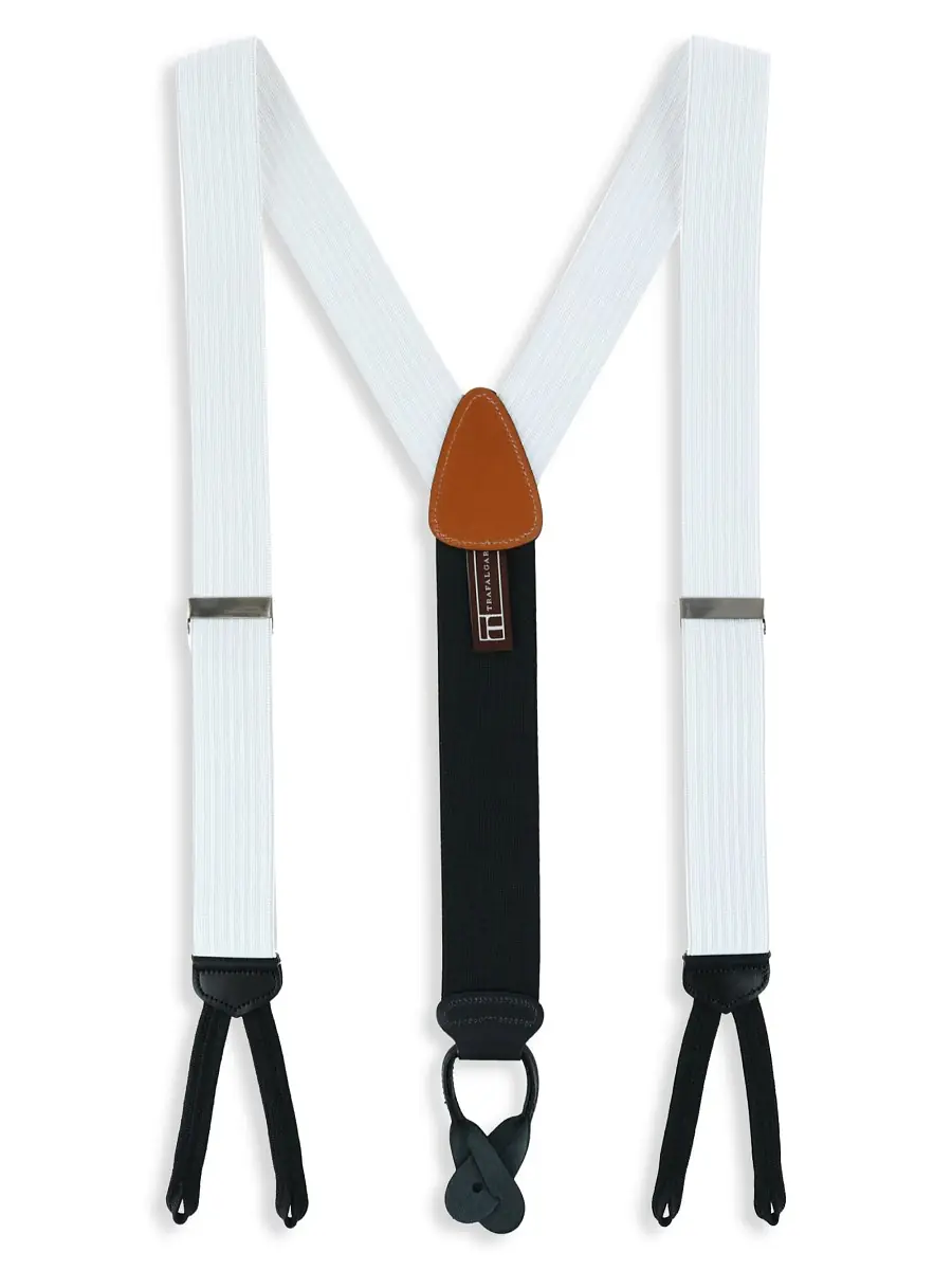 Trafalgar Men Adjustable Elastic Suspenders | Thumbnail 3