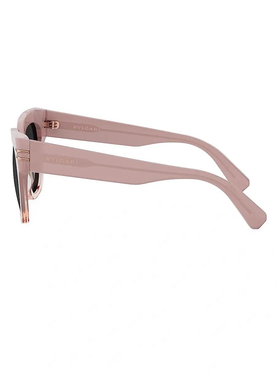 BVLGARI Women's B. ZERO1 49MM Butterfly Sunglasses | Thumbnail 3
