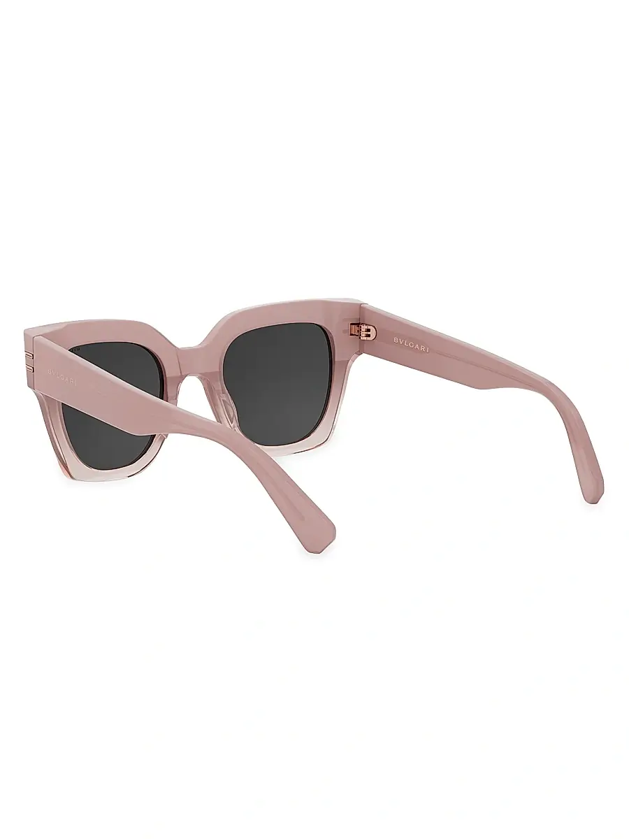 BVLGARI Women's B. ZERO1 49MM Butterfly Sunglasses | Thumbnail 4