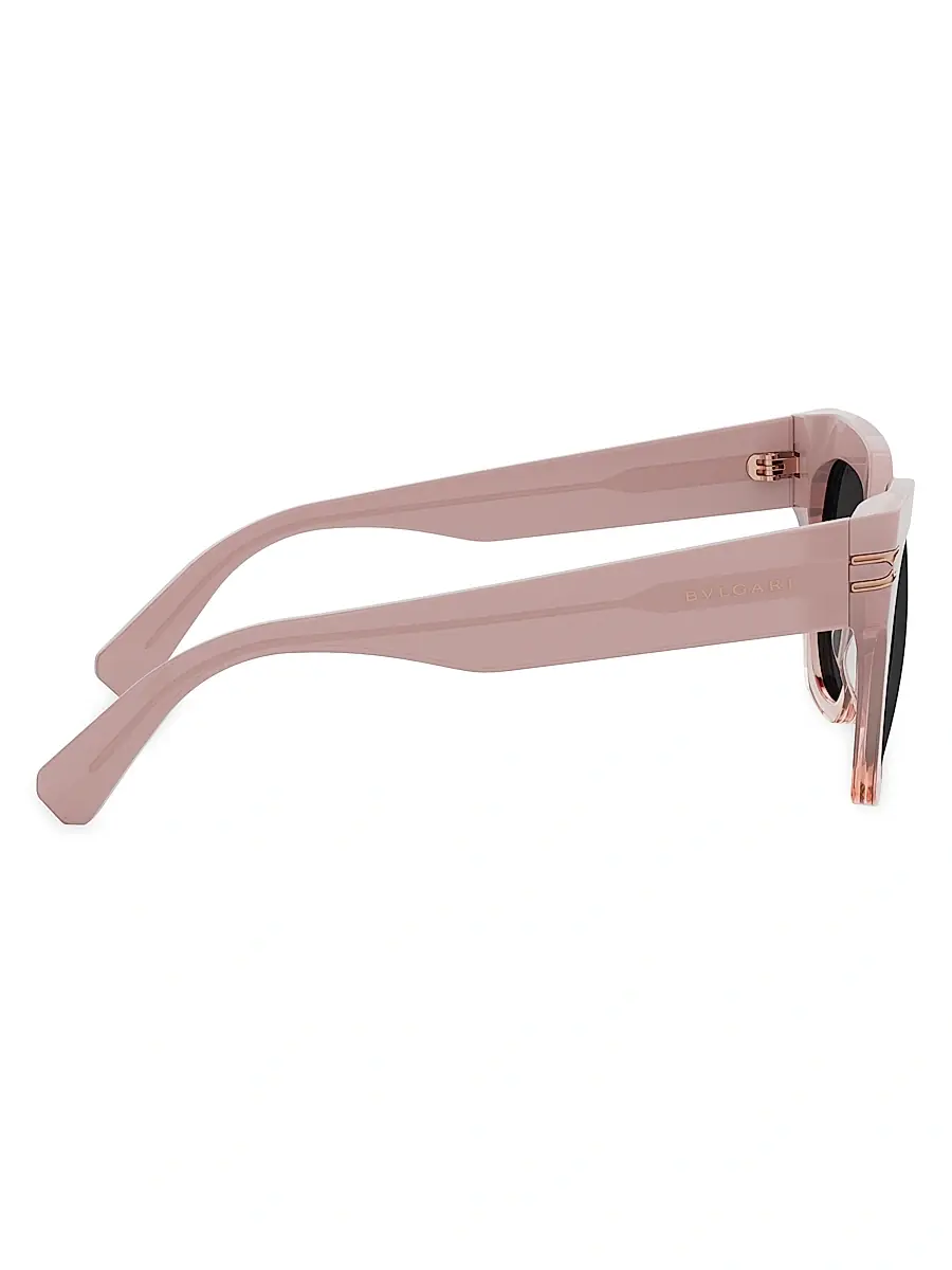 BVLGARI Women's B. ZERO1 49MM Butterfly Sunglasses | Thumbnail 7
