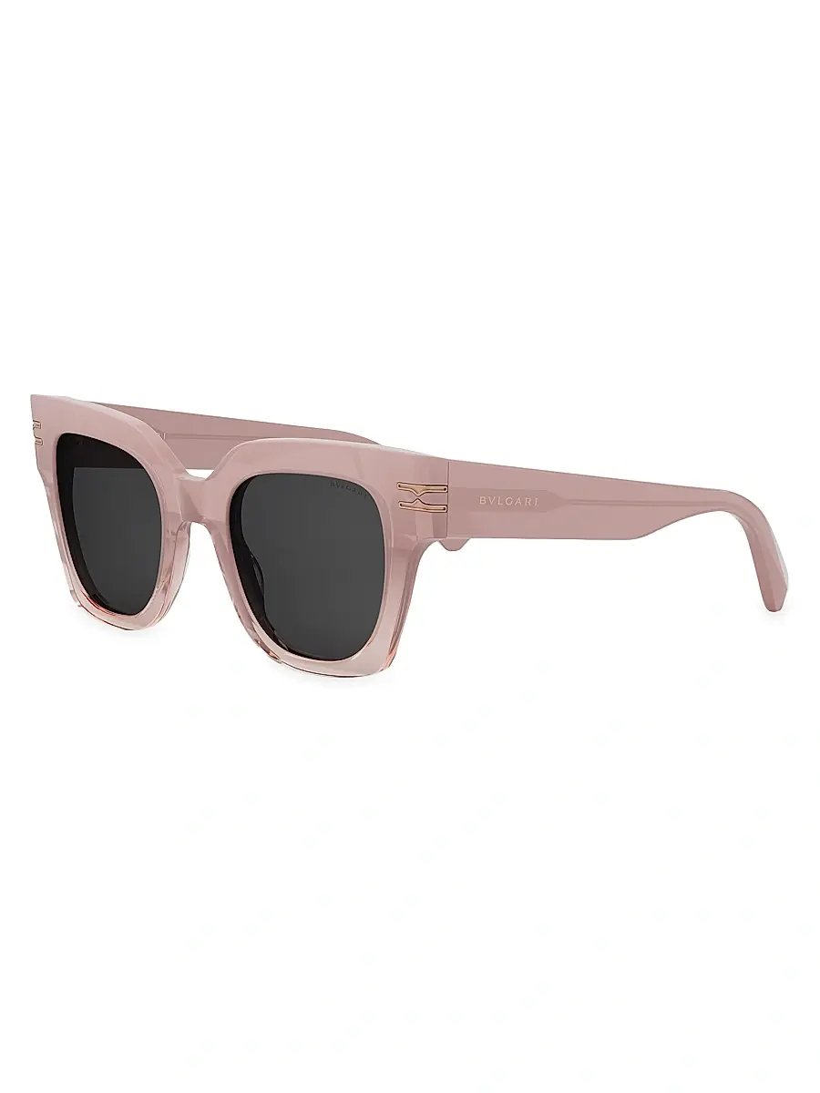 BVLGARI Women's B. ZERO1 49MM Butterfly Sunglasses