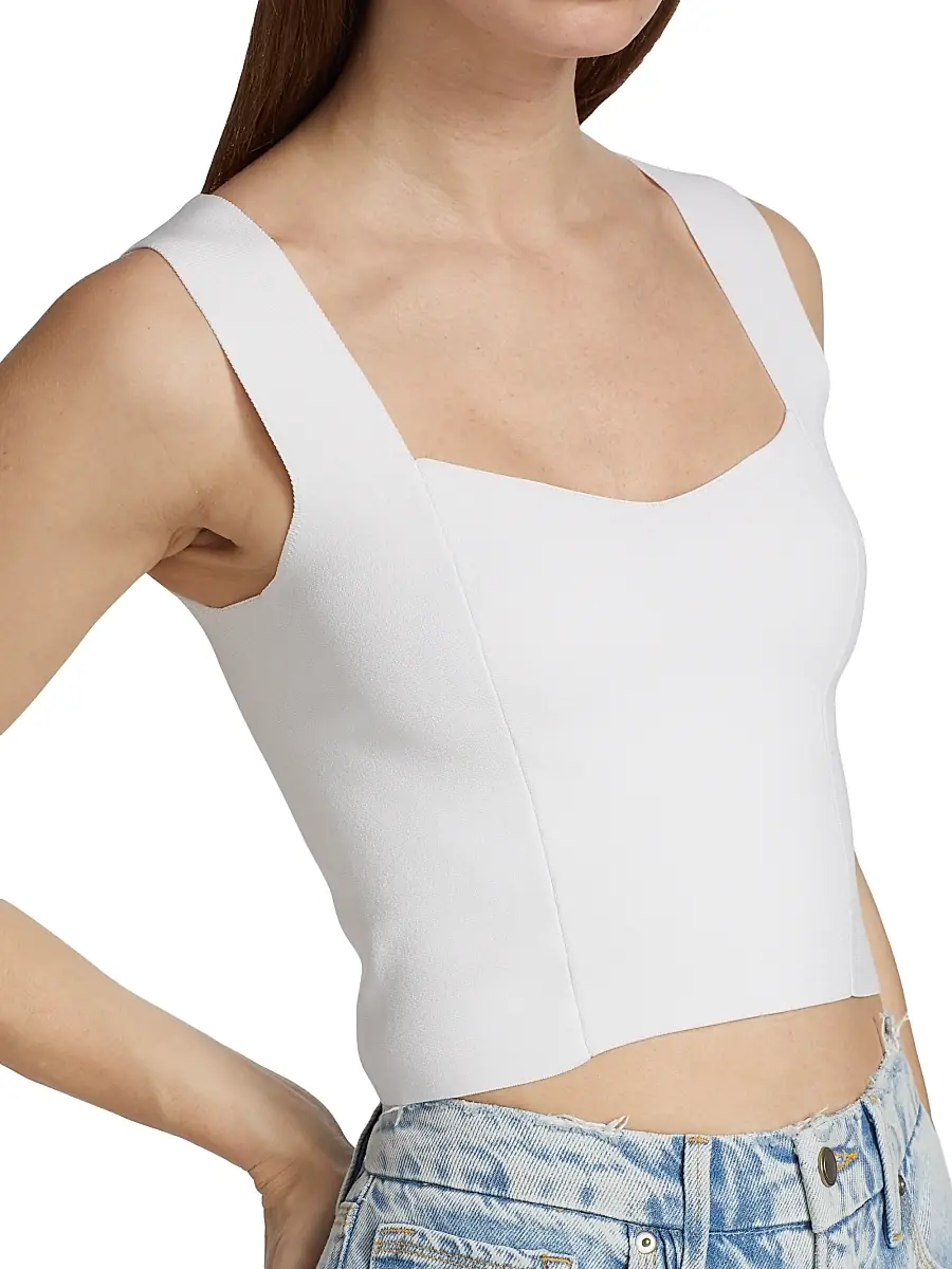 A.L.C. A. L.C. Women's Jordana Knit Crop Top | Thumbnail 6 A.L.C. A. L.C. Women's Jordana Knit Crop Top | Thumbnail 6