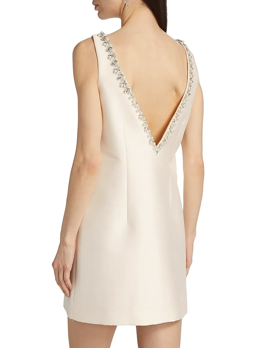 SACHIN & BABI Women's Marcella Beaded Mikado Sheath Dress | Thumbnail 5 SACHIN & BABI Women's Marcella Beaded Mikado Sheath Dress | Thumbnail 5