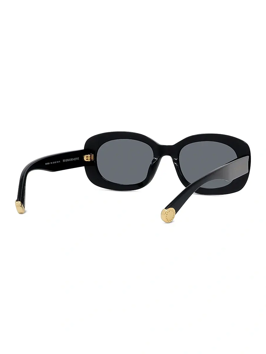 Stella McCartney Women's Square Shiny 52MM Sunglasses | Thumbnail 6 Stella McCartney Women's Square Shiny 52MM Sunglasses | Thumbnail 6