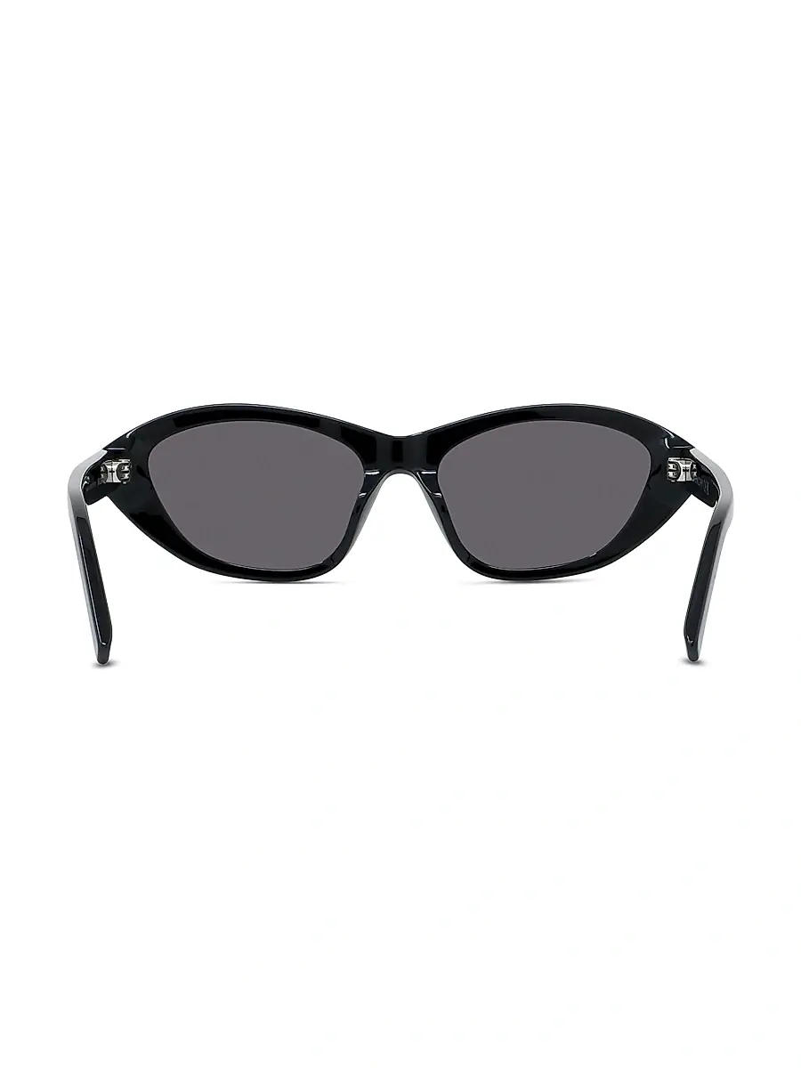 Givenchy Women's Gv Day 55MM Cat-Eye Sunglasses - Shiny Black | Thumbnail 6 Givenchy Women's Gv Day 55MM Cat-Eye Sunglasses - Shiny Black | Thumbnail 6