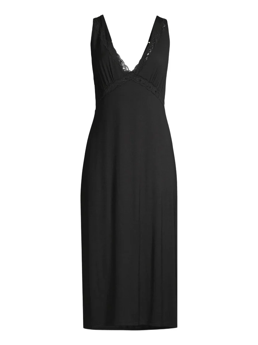 Natori Women's Feathers Essentials Slip Midi-Dress