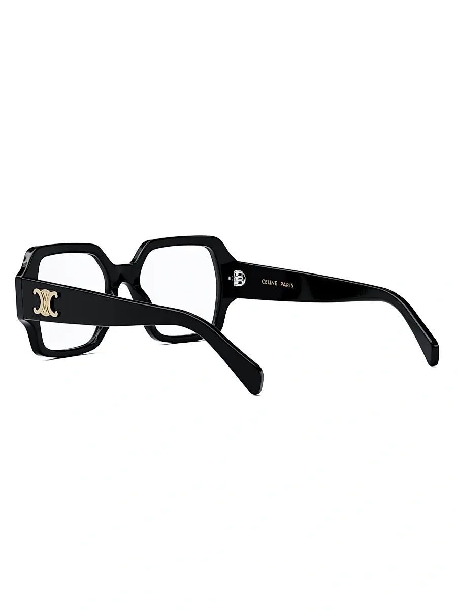Celine Women's Triomphe 52MM Square Optical Eyeglasses | Thumbnail 5