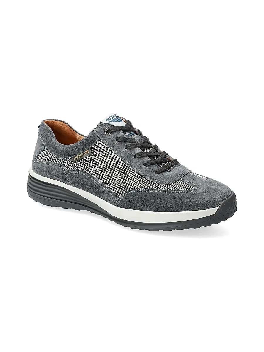 Mephisto Men's Steve Air Suede Sneakers | Thumbnail 2 Mephisto Men's Steve Air Suede Sneakers | Thumbnail 2
