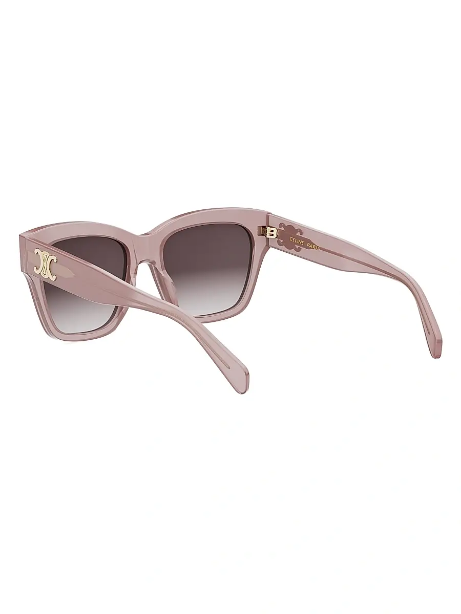Celine Women's Triomphe 55MM Geometric Sunglasses | Thumbnail 4