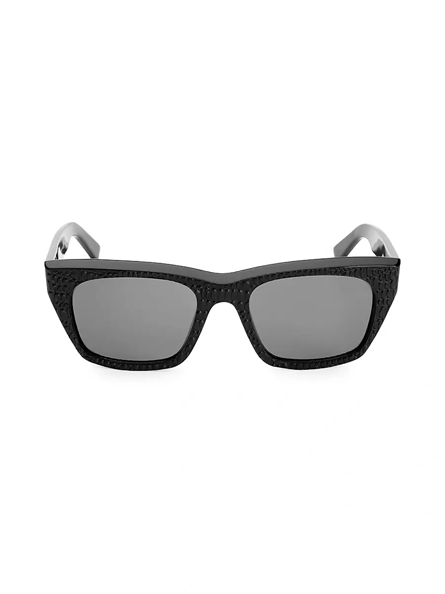 Celine Men's 53MM Textured Square Sunglasses | Thumbnail 2 Celine Men's 53MM Textured Square Sunglasses | Thumbnail 2