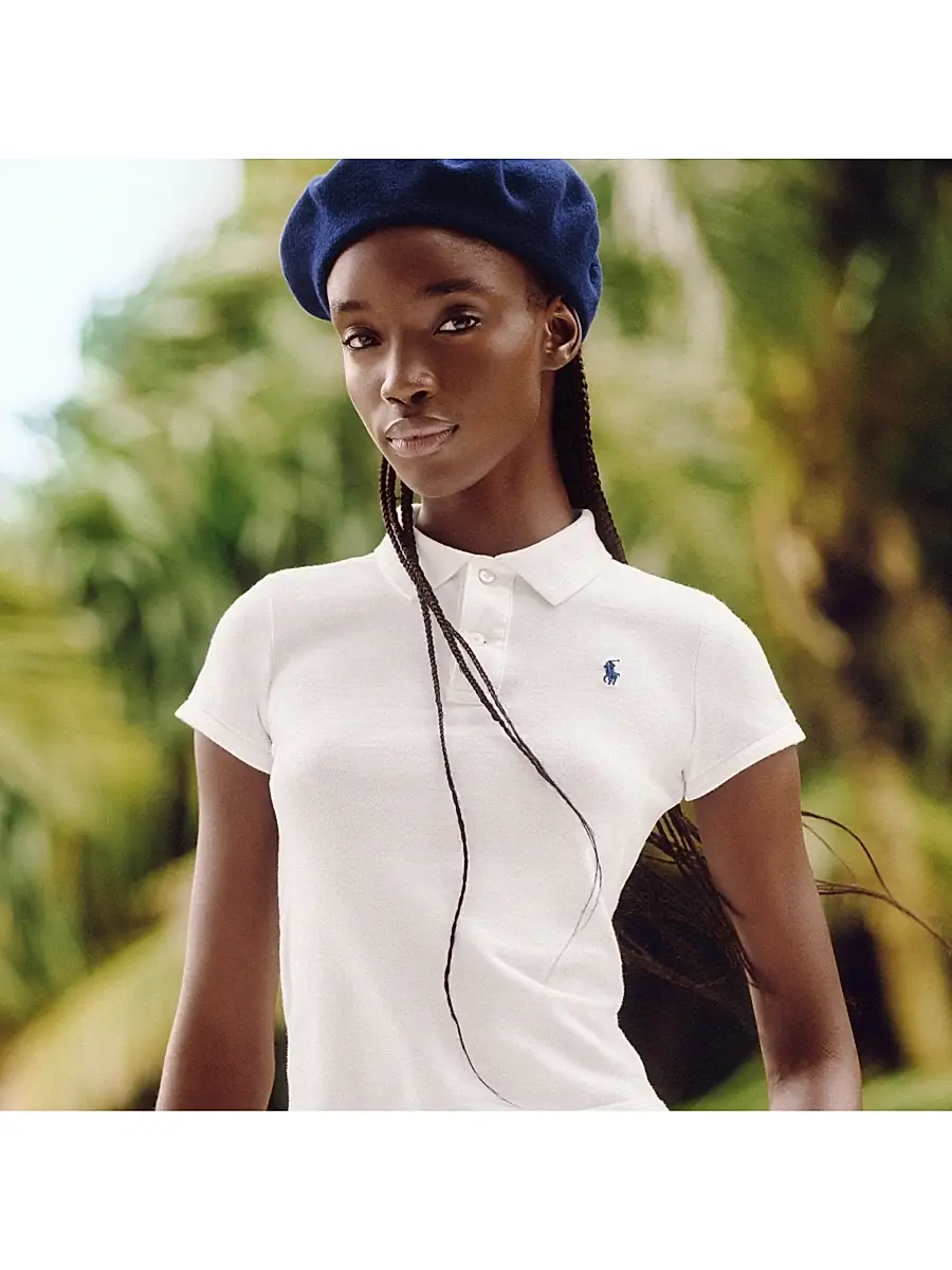 Polo Ralph Lauren Women's Classic Fit Short-Sleeve Polo | Thumbnail 6 Polo Ralph Lauren Women's Classic Fit Short-Sleeve Polo | Thumbnail 6