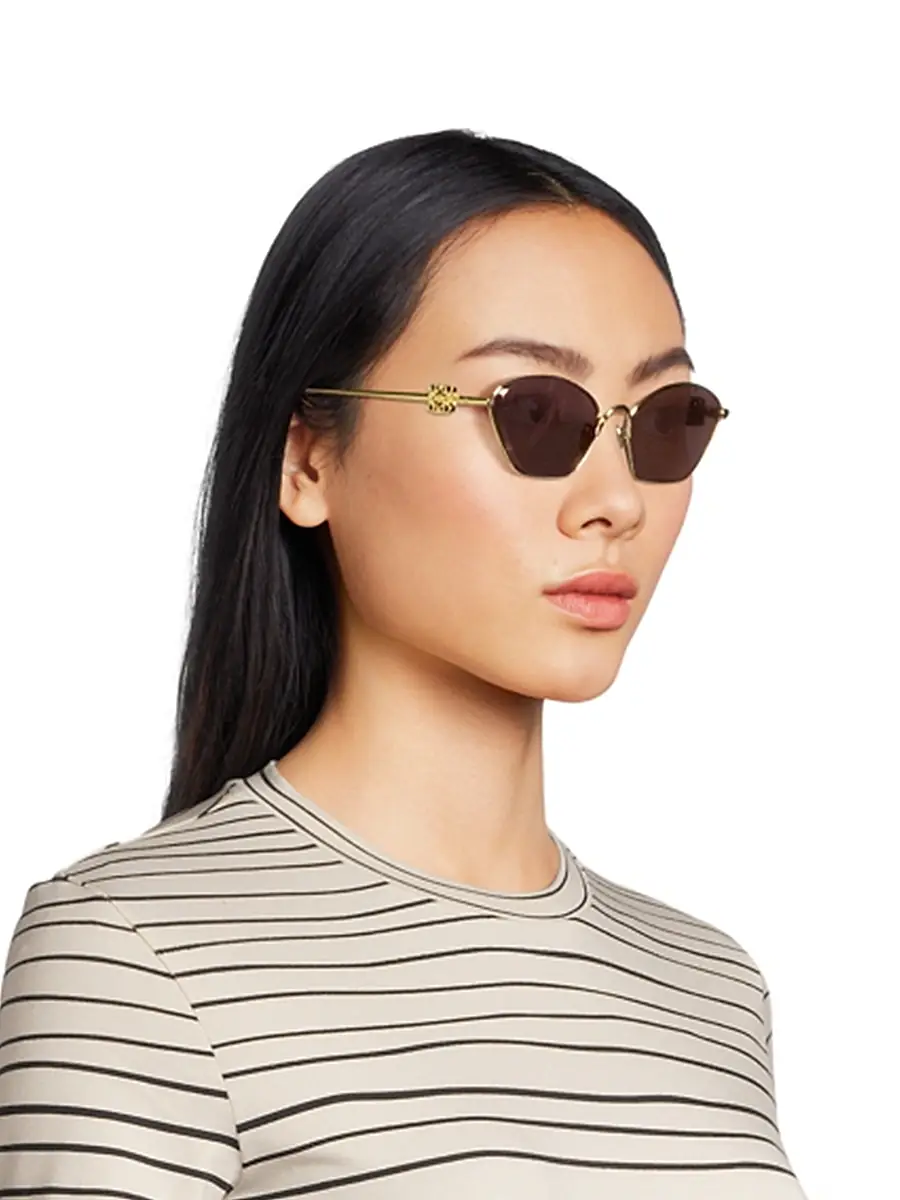 Loewe Women's Anagram 57MM Cat-Eye Sunglasses | Thumbnail 3 Loewe Women's Anagram 57MM Cat-Eye Sunglasses | Thumbnail 3