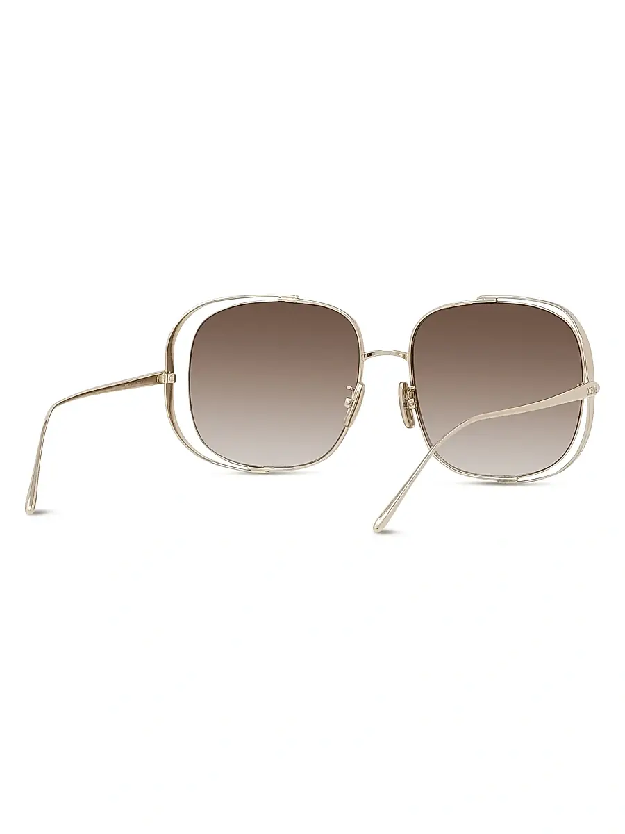 Loewe Women's Signature 57MM Rectangular Sunglasses | Thumbnail 6 Loewe Women's Signature 57MM Rectangular Sunglasses | Thumbnail 6