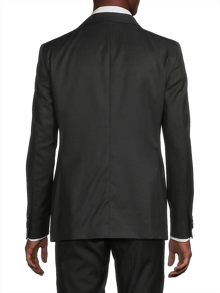 CORNELIANI Men's Jacquard Tuxedo Peak-Lapel Jacket | Thumbnail 5
