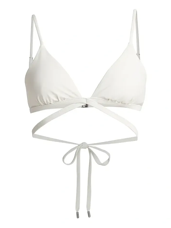 Simkhai Women's Harlen Strappy Triangle Bikini Top