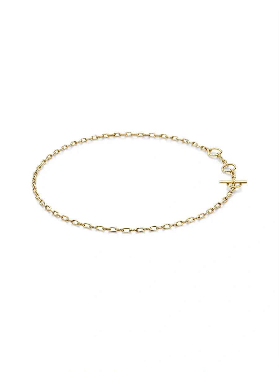David Yurman Women's DY Madison Three Ring Chain Necklace in 18K Yellow Gold, 3MM - Gold | Thumbnail 3 David Yurman Women's DY Madison Three Ring Chain Necklace in 18K Yellow Gold, 3MM - Gold | Thumbnail 3