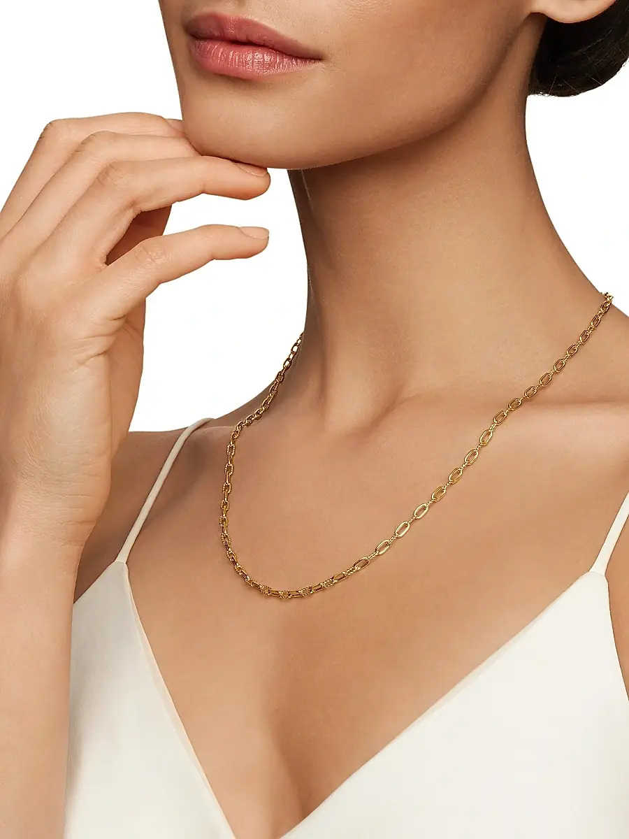 David Yurman Women's Madison Chain Necklace in 18K Yellow Gold - Gold | Thumbnail 2 David Yurman Women's Madison Chain Necklace in 18K Yellow Gold - Gold | Thumbnail 2