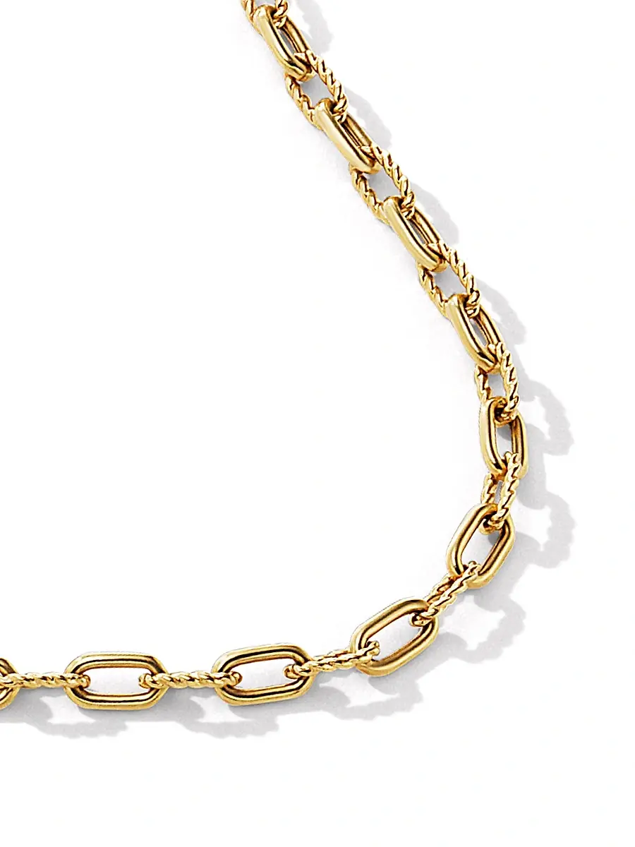 David Yurman Women's Madison Chain Necklace in 18K Yellow Gold - Gold | Thumbnail 7 David Yurman Women's Madison Chain Necklace in 18K Yellow Gold - Gold | Thumbnail 7