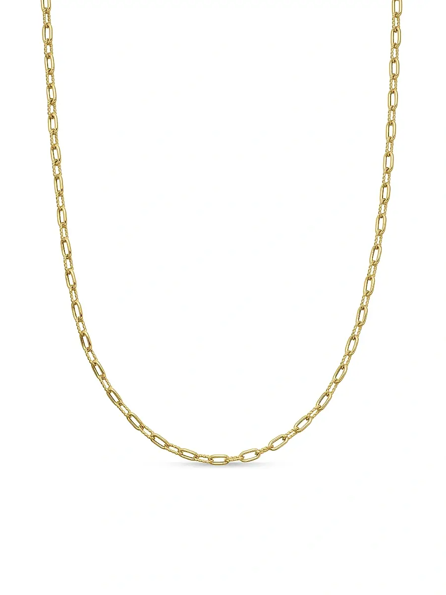Women's Madison Chain Necklace in 18K Yellow Gold - Gold Women's Madison Chain Necklace in 18K Yellow Gold - Gold