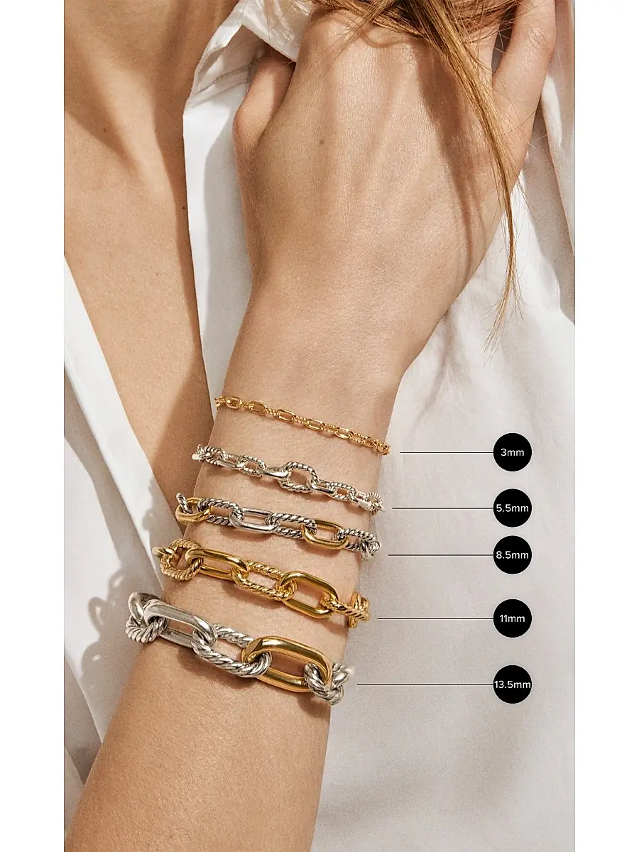 David Yurman Women's DY Madison Chain Bracelet in Sterling Silver, 3mm - Silver | Thumbnail 3 David Yurman Women's DY Madison Chain Bracelet in Sterling Silver, 3mm - Silver | Thumbnail 3