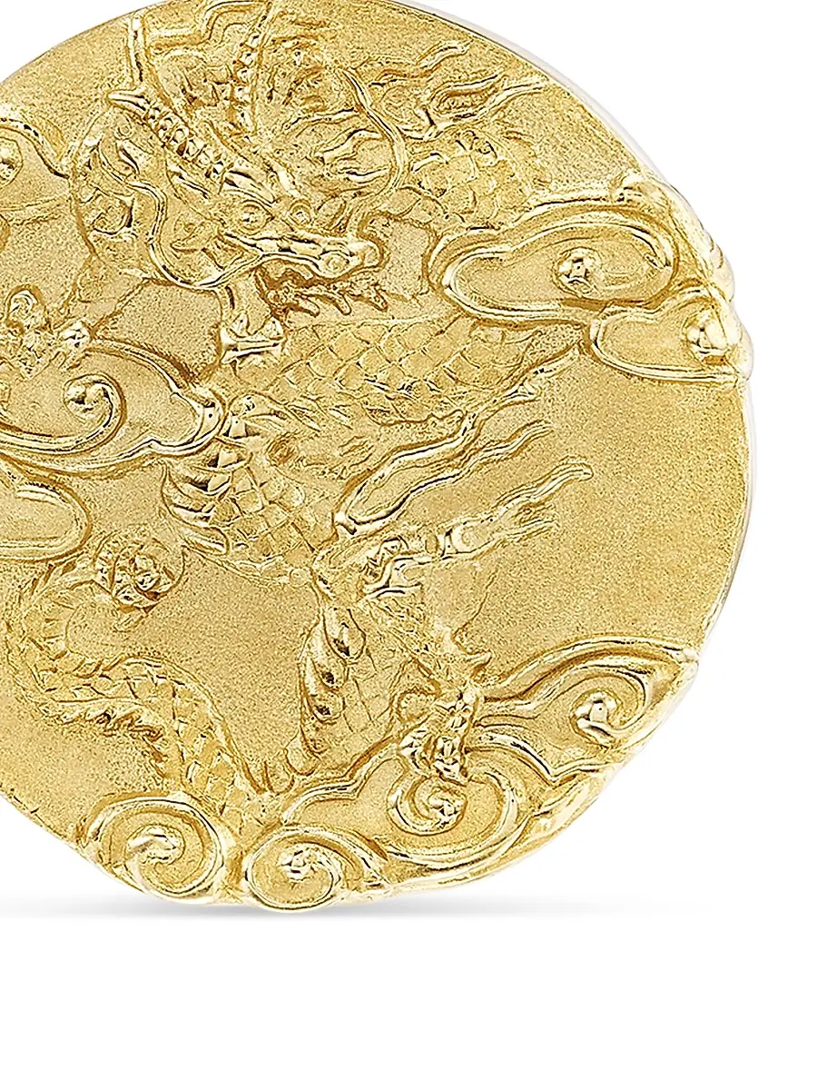 David Yurman Men's Dragon Amulet in 18K Yellow Gold - Gold | Thumbnail 5 David Yurman Men's Dragon Amulet in 18K Yellow Gold - Gold | Thumbnail 5