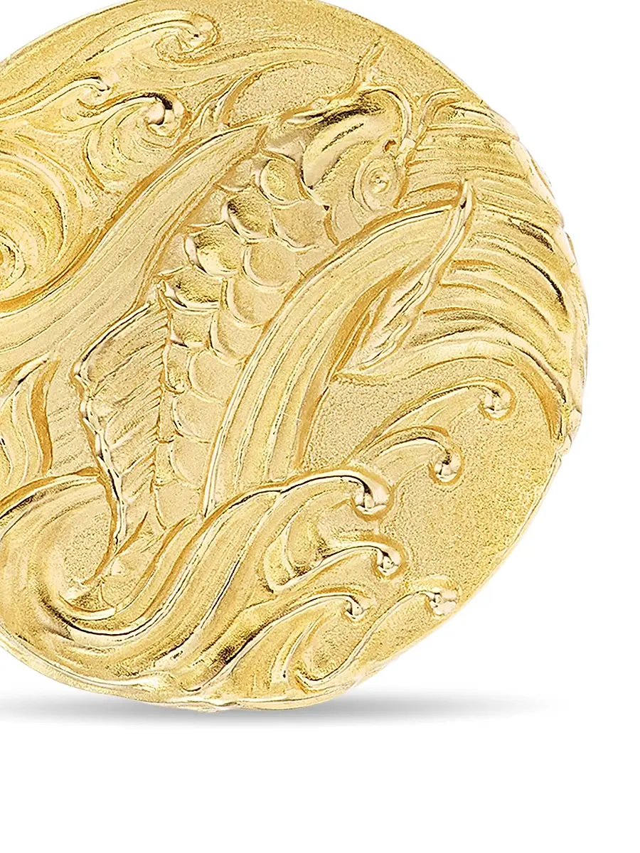 David Yurman Men's Dragon Amulet in 18K Yellow Gold - Gold | Thumbnail 6 David Yurman Men's Dragon Amulet in 18K Yellow Gold - Gold | Thumbnail 6