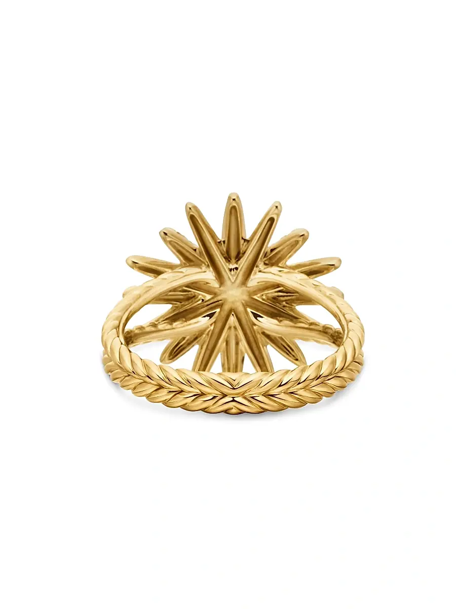 David Yurman Women's Starburst Ring in 18K Yellow Gold | Thumbnail 5 David Yurman Women's Starburst Ring in 18K Yellow Gold | Thumbnail 5