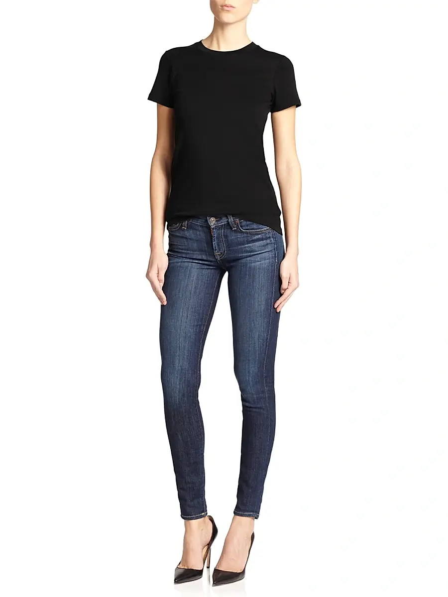 Theory Women's Johnna Pima Cotton Tee | Thumbnail 2