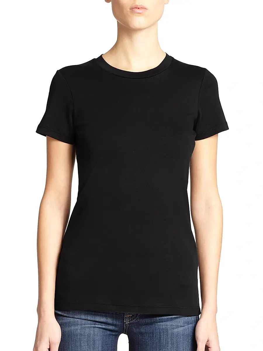 Theory Women's Johnna Pima Cotton Tee | Thumbnail 3